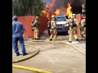 Мужчина спас своего лучшего друга из пожара