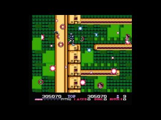 Dendy (Famicom,Nintendo,Nes) 8-bit Burai Fighter Stage 5 Прохождение