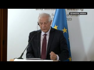 🤡Боррель не удержался и вновь заговорил о конфликте на Украине при Совете сотрудничества Арабских государств Персидского залива