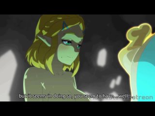 2D hentai porn cartoon порно мульт Zeldas Surprise Visitor
