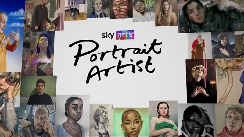 Portrait Artist Of The Year: Season 10, Episode 1 Richard Curtis, Emma Freud, Fleur East ( Sky Arts 2023 UK)(