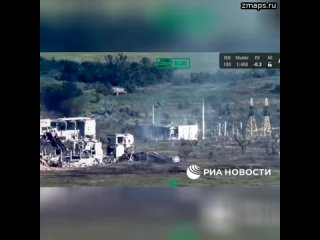 Бои на Донецком направлении: Кадры работы по позициям ВСУ  Бойцы Южной группировки войск сорвали ата