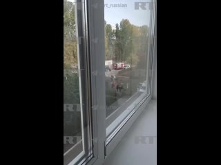 Из-за ложной тревоги трое учеников спрыгнули со второго этажа школы в Ульяновске