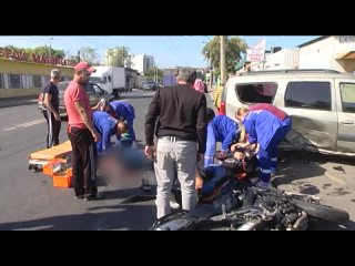 В центре Курска в ДТП погиб мотоциклист