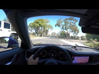 2020 Porsche 911 Carrera S Cabriolet (7-Speed Manual) POV Test Drive (3D Audio)(ASMR)
