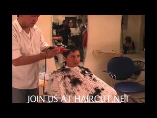 curlyathaircutdotnet - COMMERCIAL FREE SHAVE MARLA CUT BY APRIL PARADISE OF PELONA DVD 66 HAIRCUT.NET