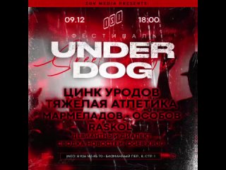 СВОДКА НОВОСТЕЙ  3 Фестиваль “UNDER DOG“