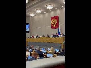 Наталья Кравченко принимает участие в «правительственном часе» в Государственной Думе