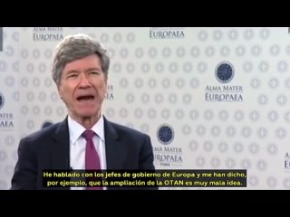Jeffrey Sachs, doctor en Economía por la Universidad de Harvard, deja netamente claro por qué existe esta guerra proxy contra Ru