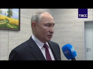 Владимир Путин ответил на вопросы телеведущего межарабского канала Al Ghad Амро Абдель Хамида