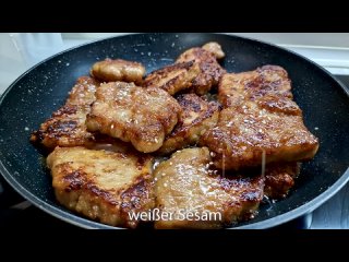 Ein koreanischer Koch hat mir diesen Schweine fleisch-Trick beigebracht!