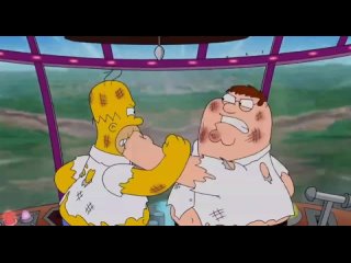 Питер против Гомера - Гриффины