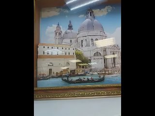 Картина объемная “Солнечная Венеция“