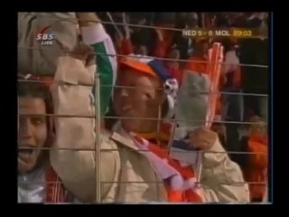 Первый гол Арьена Роббена за сборную | Нидерланды - Молдова | 2003