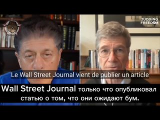 L’économiste américain Jeffrey Sachs : [Professeur Sachs, comment pouvons-nous éviter Armageddon ?] Nous dérivons vers le désast