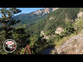 Потрясающая тропа к вершине горы Ставри-Кая и началу водопада Учан-Су. Атмосферное видео. Отдых в Крыму. Бег в горах.