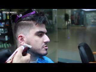 JASON MAKKI - Haircut Transformation Tutorial - My Hair  Best hairstyle for men 2018 - Mens hair Episode 15