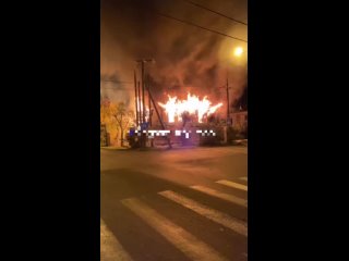 Пожар на Садовой