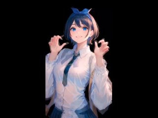 Ruka Sarashina - tik-tok animation. tik-tok dance. (Artist: @Nebelai) [Rent a Girlfriend | Kanojo, Okarishimasu]