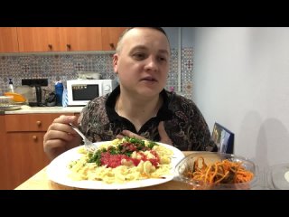 [ЕМTОЧУtv MUKBANG] Макароны с сыром