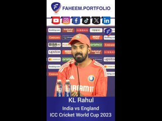 KL Rahul | India vs England | Ekana Sports City | #KLRahul #cwc23 #ICC #Worldcup2023 #bcci