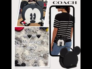 Disney X Coach Сумка кожаная6075030380 + доставка Для заказа/по всем вопросам пишите wa.