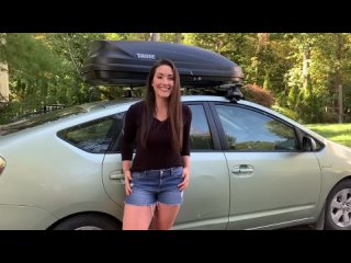 Two Girls LIVING in One Prius! - How I Pack My Car! - Prius Car TOUR