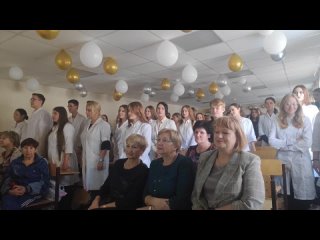 клятва первокурсников 2023 ( Лесозаводский филиал КГБПОУ “ВБМК“)