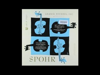 Louis Spohr Quartet-Concerto, Op. 131 a minor Bruckner Linz orchester Georg Ludwig Jochum