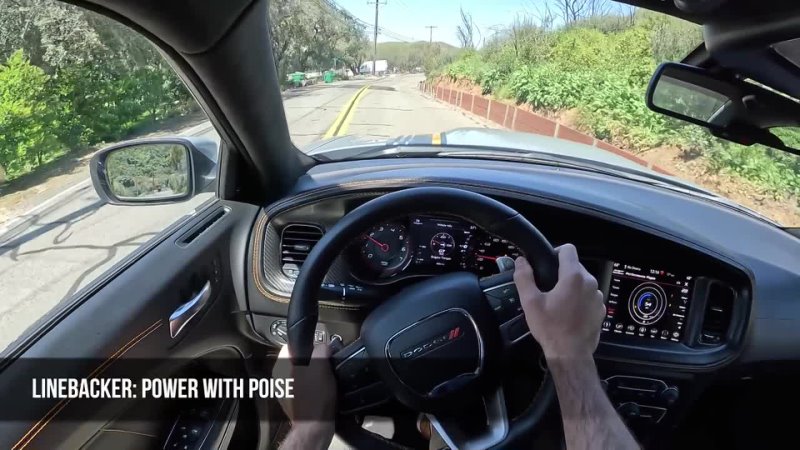 The Dodge Charger Scat Pack Widebody has Moves to Match its Muscle ( POV Drive