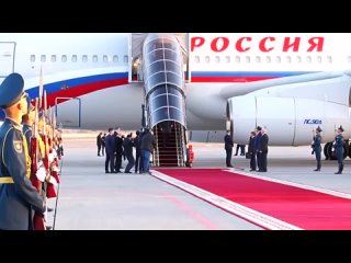 Путин прибыл в Кыргызстан. Это его первая зарубежная поездка в 2023 году.