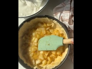 Пирог-суфле яблочный