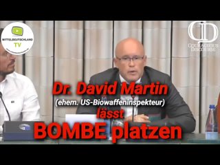 Dr. David Martin legt am 13.9 Beweise zur biologischen Kriegfhrung gegen die Weltbevlkerung vor