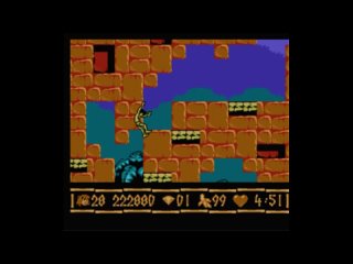 Dendy (Famicom,Nintendo,Nes) 8-bit Jungle Book Level 8 Прохождение