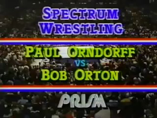 Paul Orndorff vs Bob Orton Jr.(1)