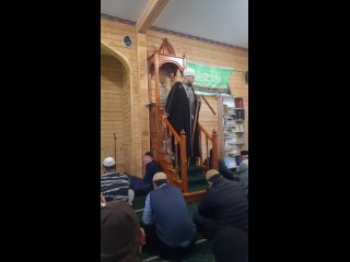 Джума намаз в Соборной мечети города Березники.  Весы аль Мизан