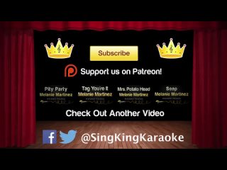 [Sing King] Melanie Martinez - Cake (Karaoke Version)