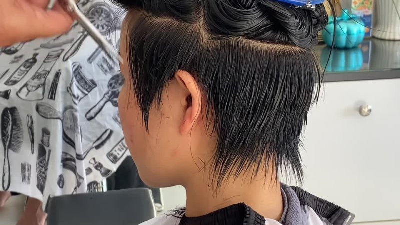 hair salon THANH LIÊ M Aca short to cut short