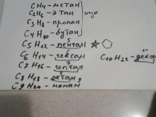 [Химия для школьников. доступно] 7. Ряд алканов