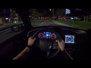 2023 Dodge Charger Scat Pack POV Night Drive (3D Audio)(ASMR)