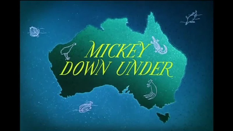Mickey Mouse Mickey Down Under