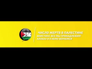 ⬇️ Министерство здравоохранения в Газе: «Число убитых в результате израильской агрессии увеличилось до 👍🤝🤝🤝, а число раненых - с