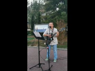 Александра Киселева - Песня про Вадика. Феодосия, у памятника Котляревскому (2023)