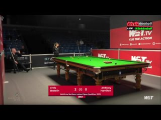 🔴ถ่ายทอดสด สนุ๊กเกอร์ NORTHERN IRELAND OPEN   Chris Wakelin VS Anthony Hamilton