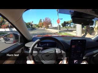 2021 Ford Mustang Mach-E Premium AWD Long Range POV Test Drive (3D Audio)(ASMR)