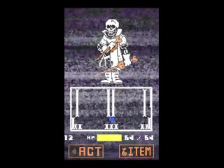 DUSTBELIEF RETRIBUTION - Edgy Papyrus Fight But Without Giving Turns - Part 1 #undertale #