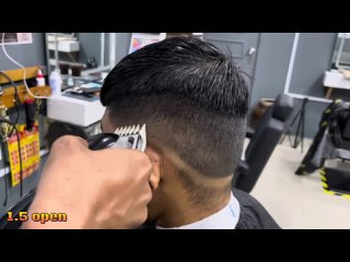 FATAMORGANA_1289 - Skin fade with crop top ｜｜ Perfect tutorial 💈ASMR