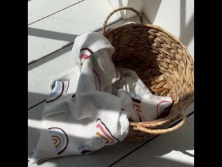 Текстиль из муслина для малышей