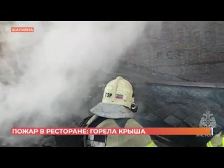 В Ростове загорелся ресторан “Раки и гады“