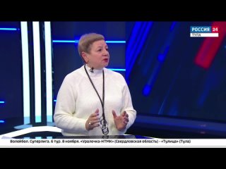 Елена Арбекова в прямом эфире телеканала “Россия-1“ о  “Ночи искусств“ в “Добродее“